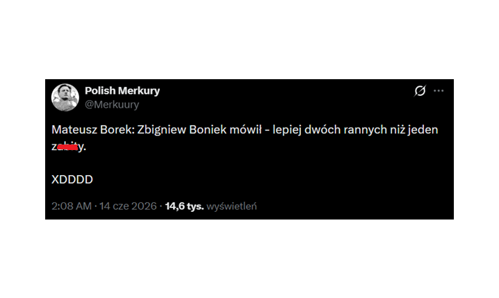 SŁOWA Mateusza Borka tuż po KOŃCU MECZU Brazylii z Maroko xD